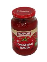 Томатная паста "Кухмастер" 25%, ГОСТ, стекло 1кг (ГрУпак.  6шт.)